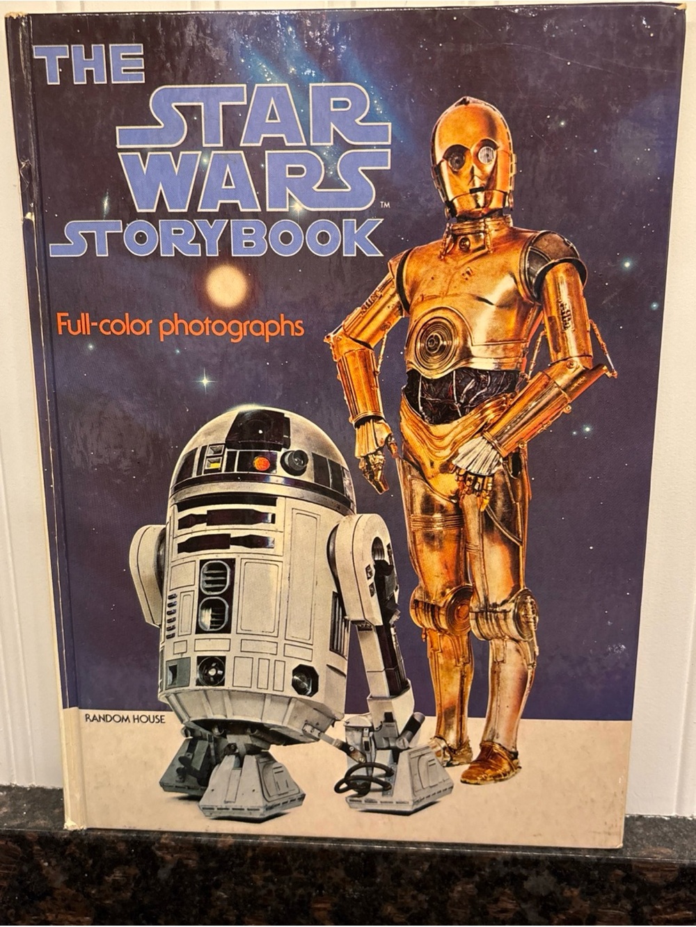 VINTAGE 1978 THE STAR WARS STORYBOOK FULL COLOR PHOTOGRAPHS SOME WRITING INSIDE